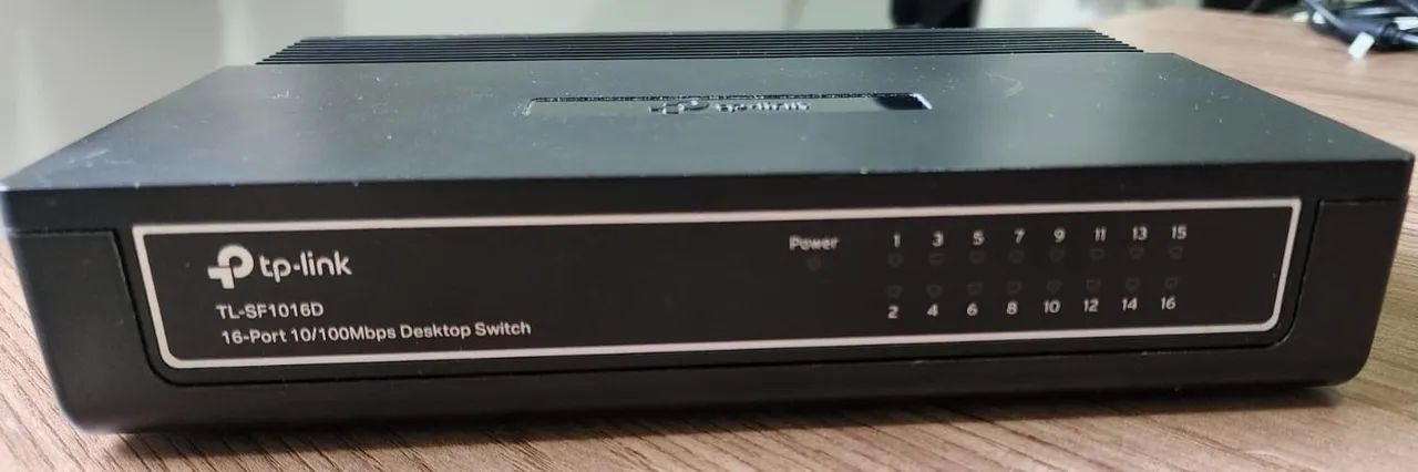 Kit 3 Switch TP-Link 16 Portas Funcionando Perfeito - Foto 2