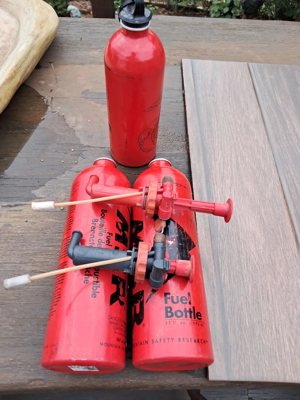 Garrafa combustivel msr  - Foto 2