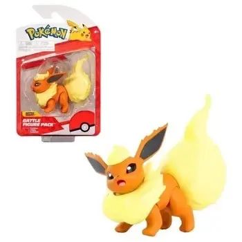 Colecionável Pokémon: Flareon (Novo - Lacrado) Sunny Battle Figure Pack