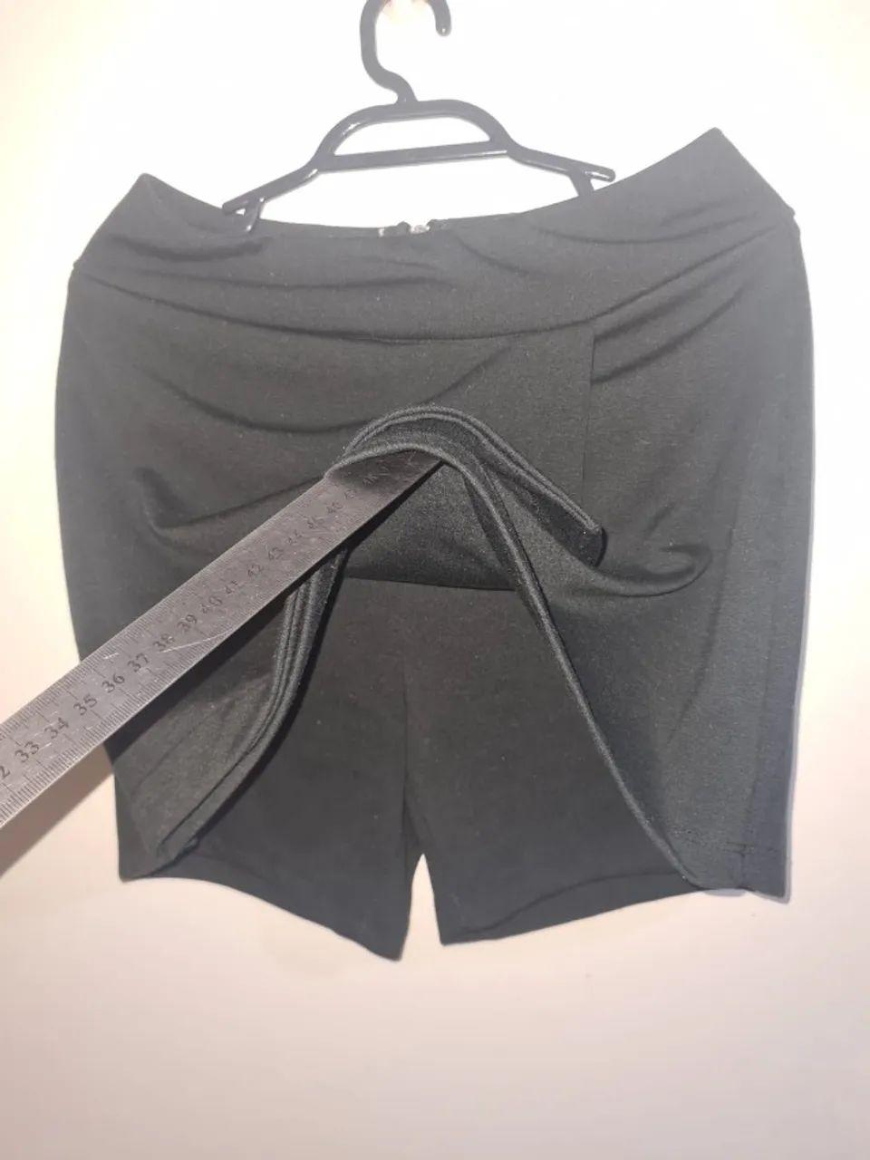 short saia preto tam. m - Foto 3