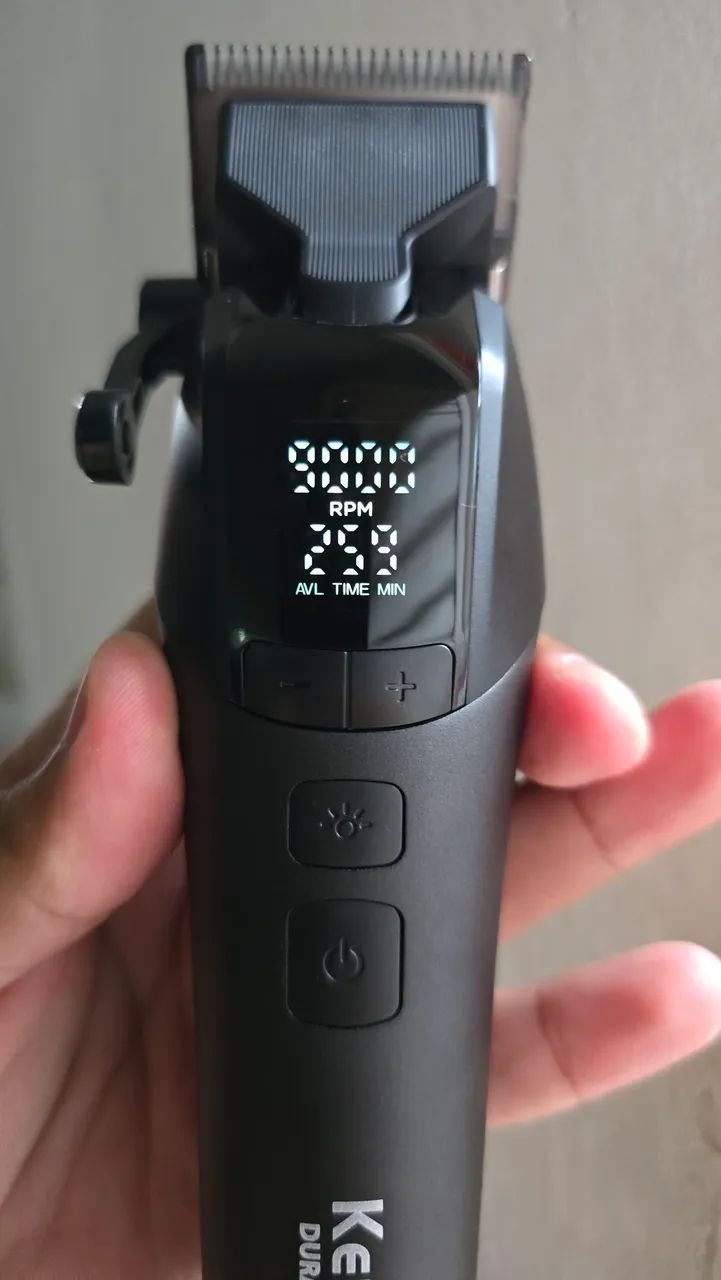 Máquina profissional Kemei KM 1858 - Foto 3
