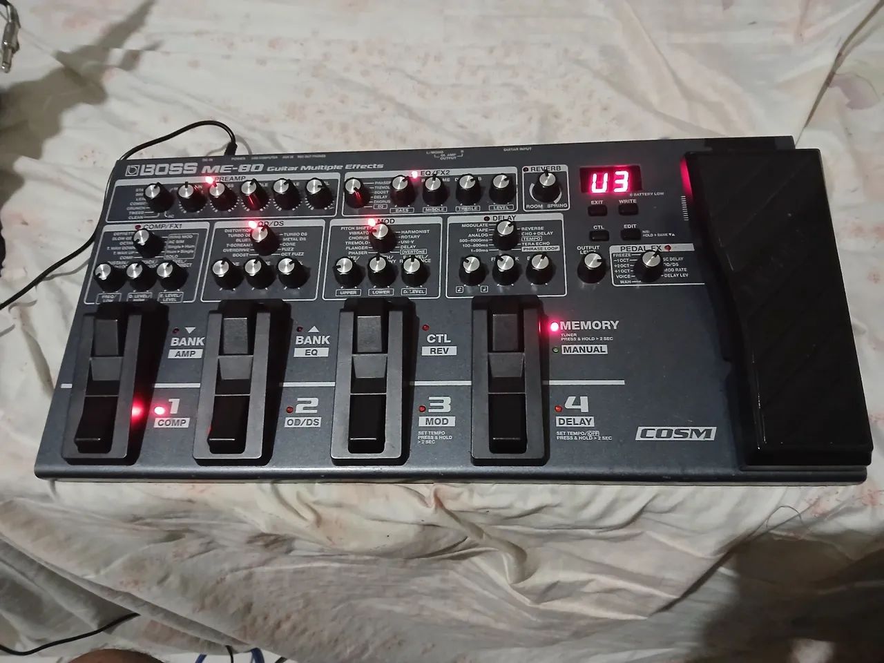 Pedal de Efeito Guitarra Boss ME-80