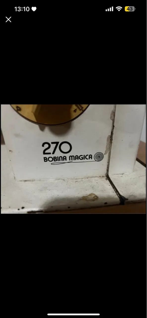 Máquina de Costura Singer modelo 270 bobina mágica com Gabinete - Foto 4