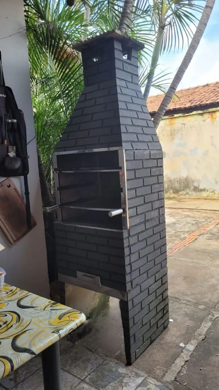Churrasqueira de Tijolo Pré Moldada