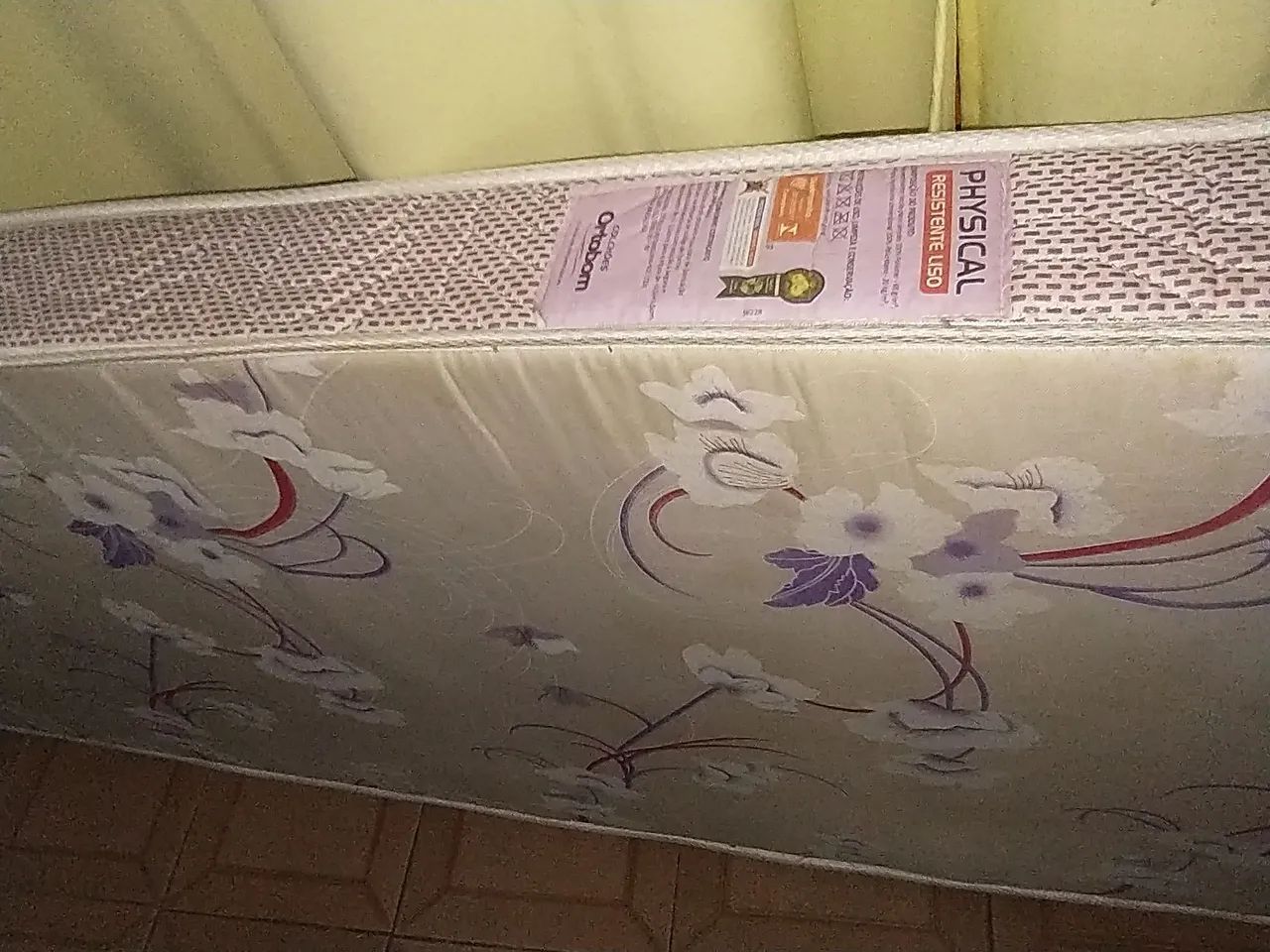 Colchão Ortobom phisical Solteiro Floral - Foto 3