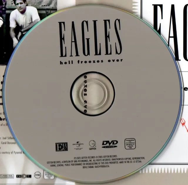 Dvd Eagles - Hell Freezes Over - Foto 3