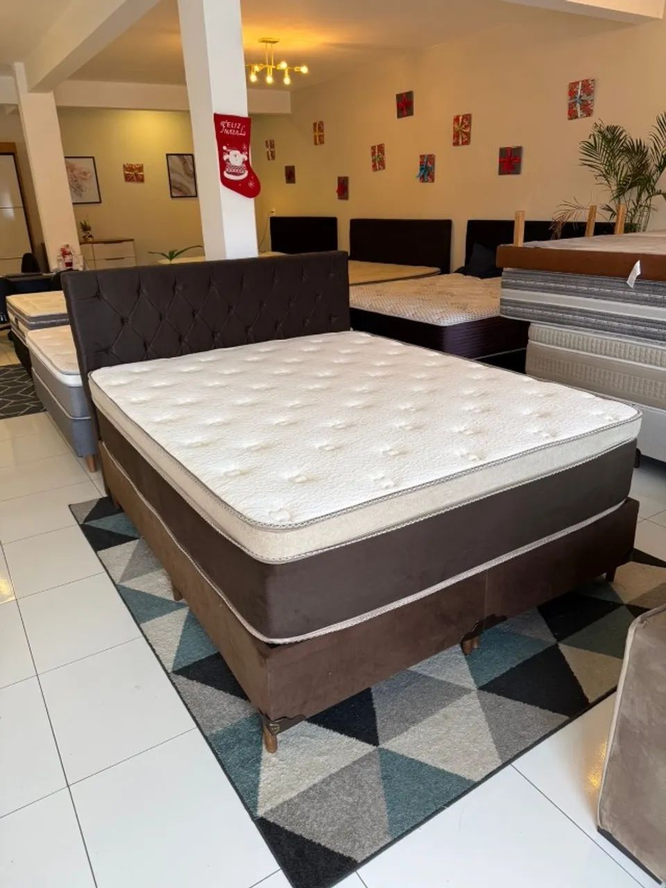 Colchão Queen Size COM CABECEIRA DE BRINDE - Entrego!  - Foto 5