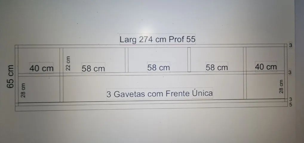 Rack para Som e TV Desmontável Oportunidade - Foto 3