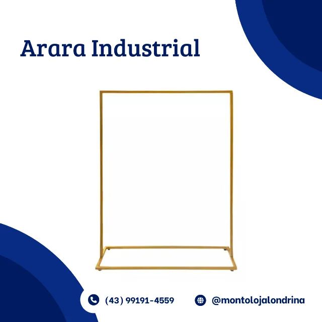 Arara industrial Para Roupas