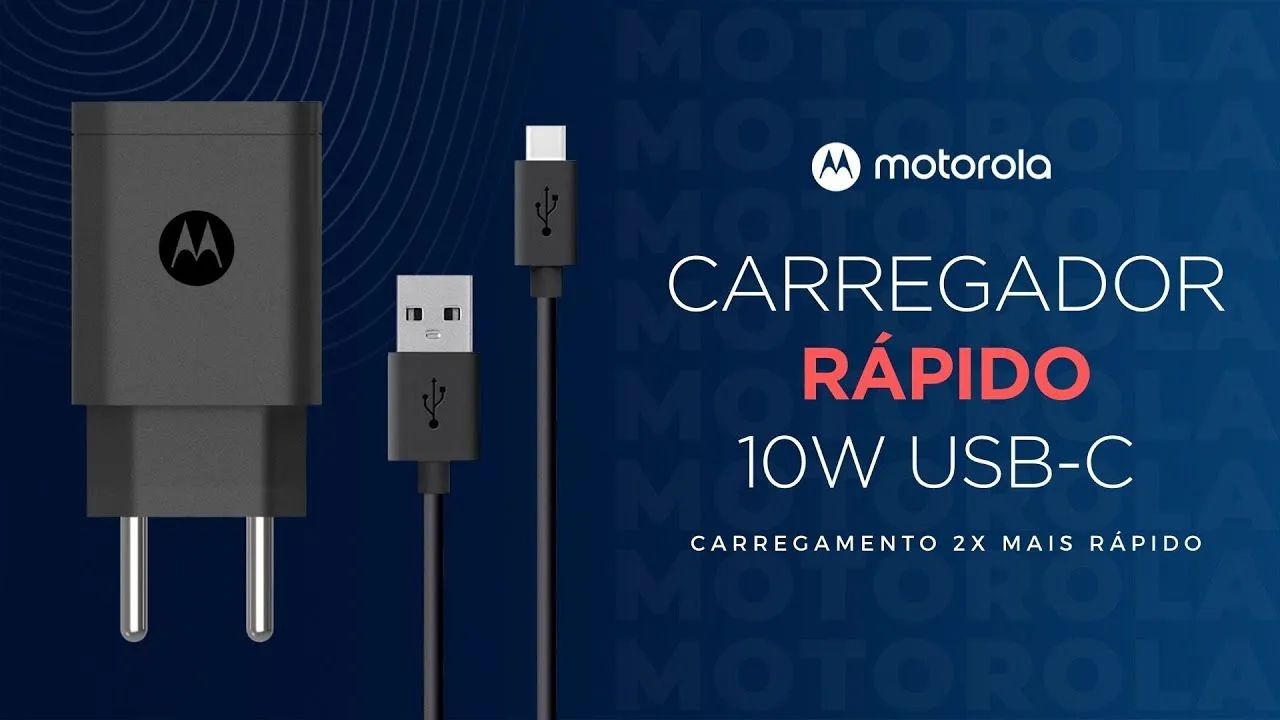 Carregador Motorola 10w 