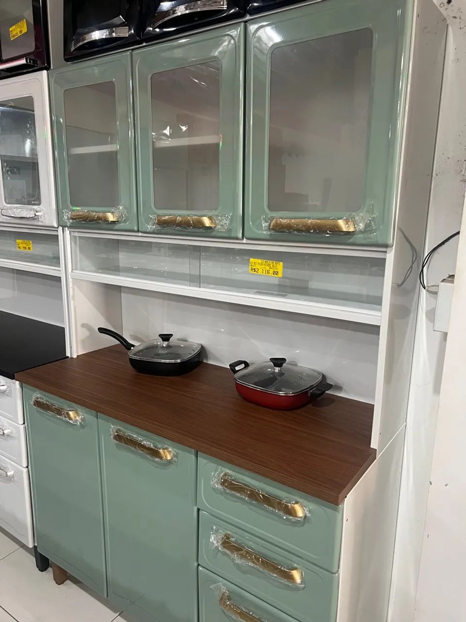 Armário de cozinha elegante 