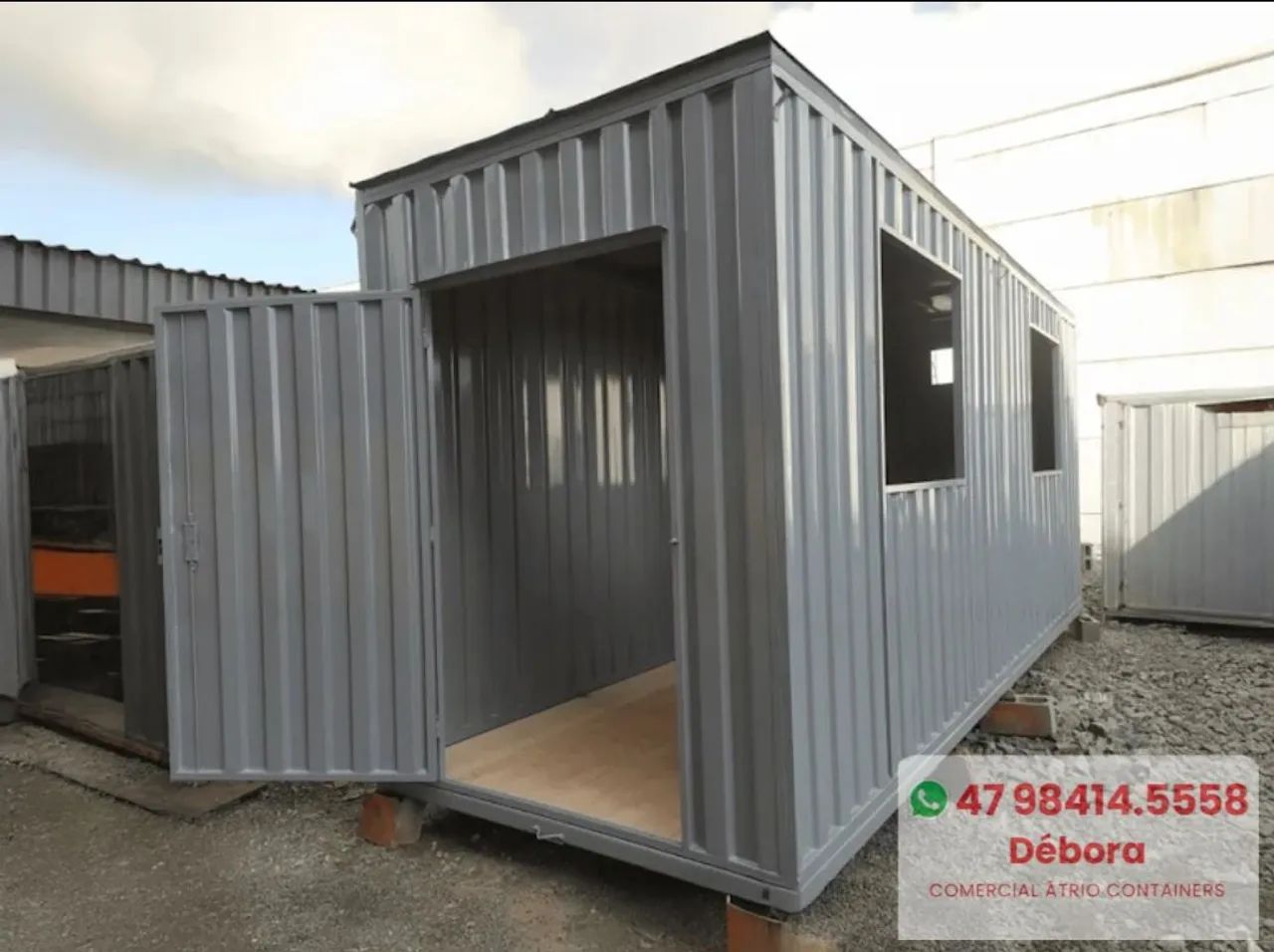 Container canteiro de obras desmontável  - Foto 3