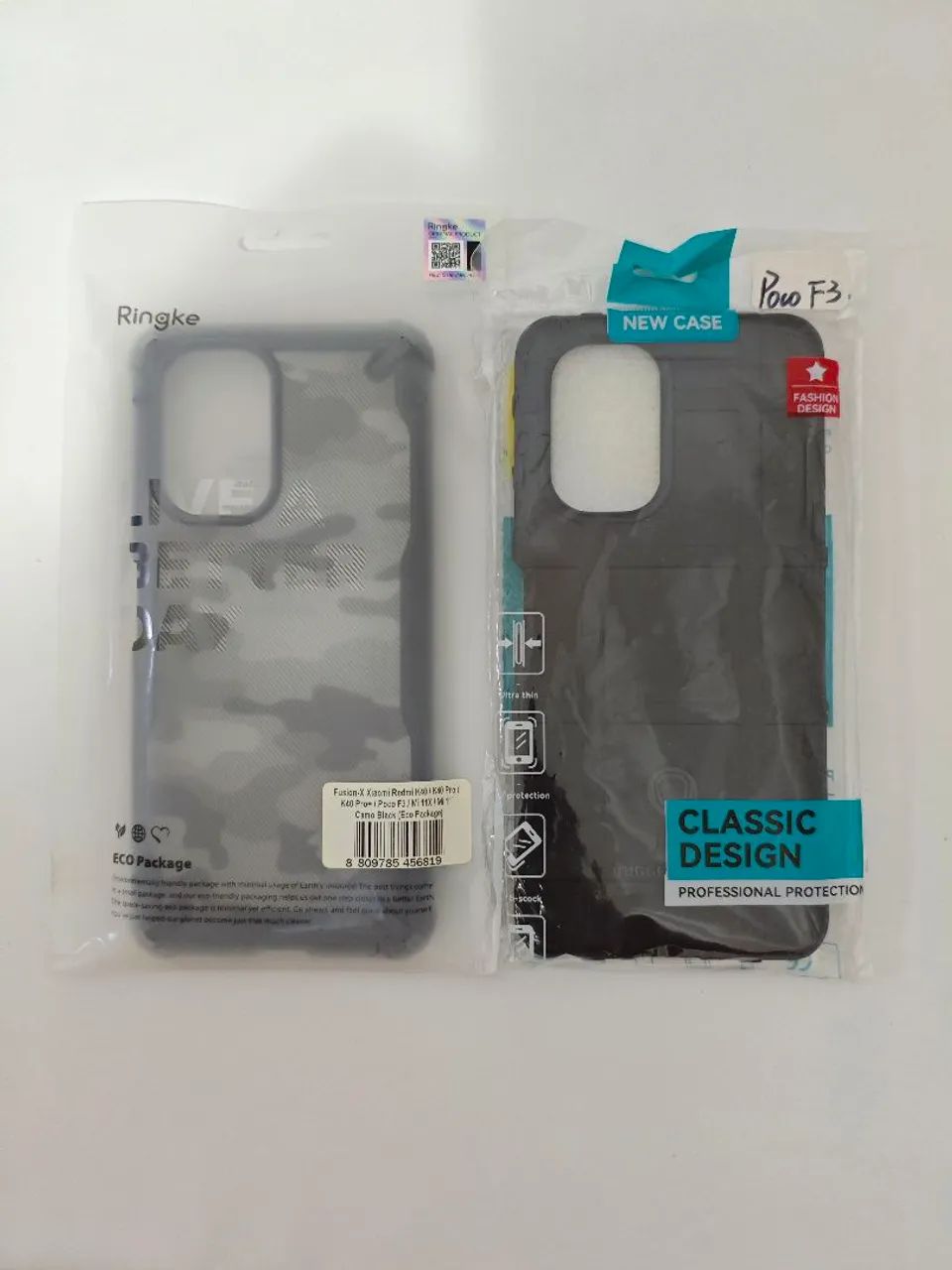 Capa para Xiaomi Poco F3 Rugged Shield e Ringke Fusion X 