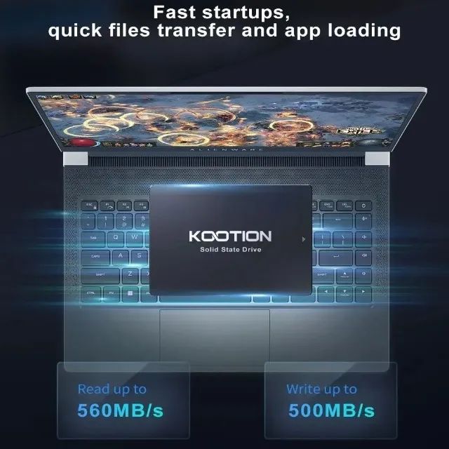 SSD KOOTION 2.5"SATA?III - 120?GB - Leitura até 540?MB - Foto 2