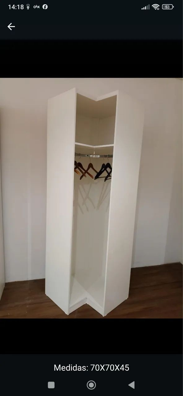 CANTO CABIDEIRO (CANTONEIRA CLOSET)