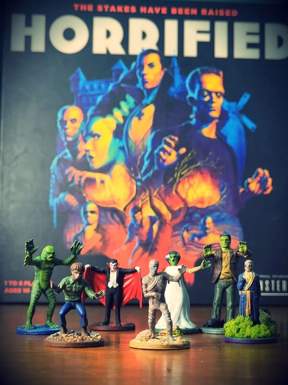 HORRIFIED BOARDGAMD minis pintadas