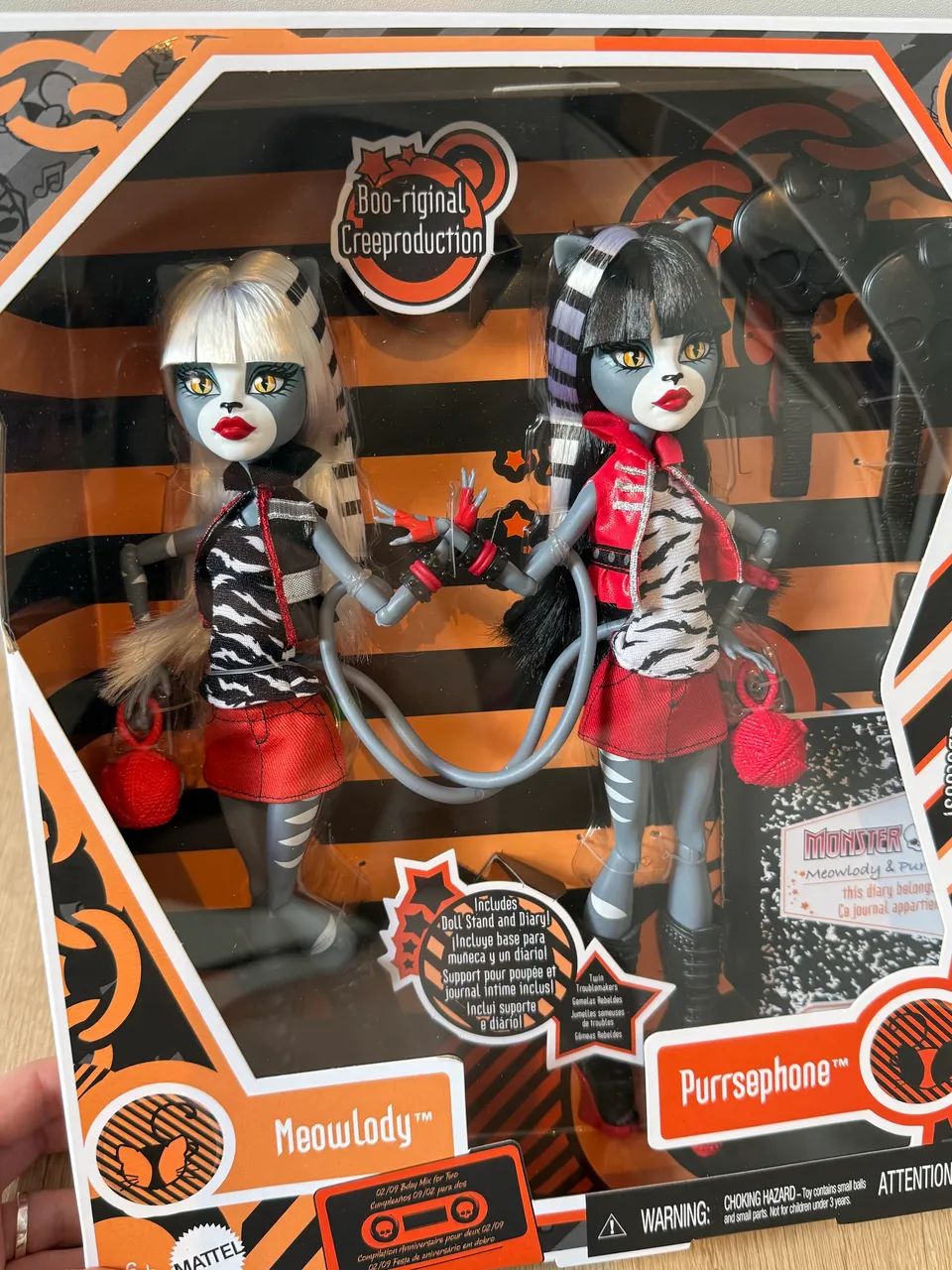 monster high meowlody e purrsephone creeproduction  - Foto 2