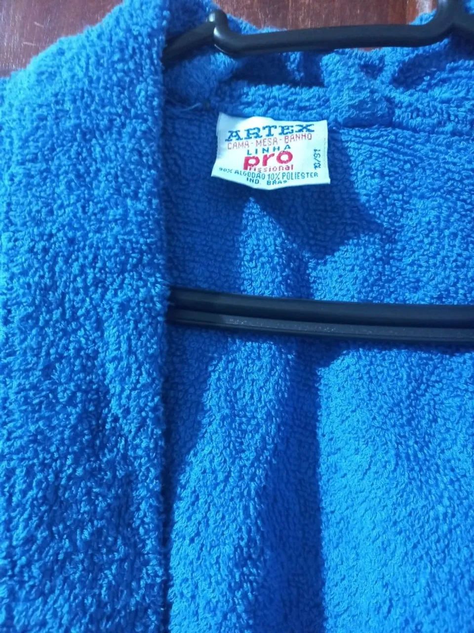 Roupa de banho azul com iniciais - Foto 3