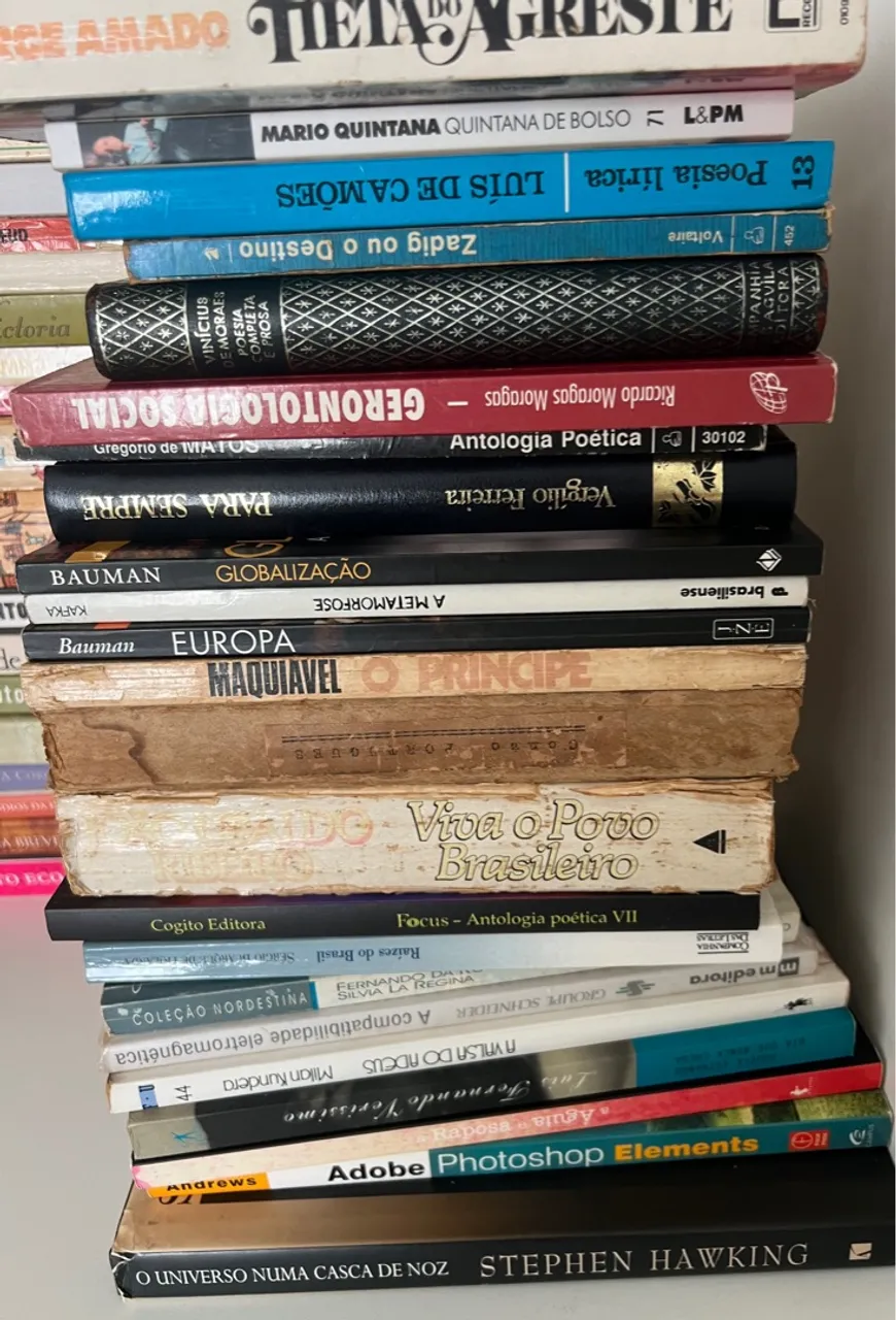 Acervo de livros diversos