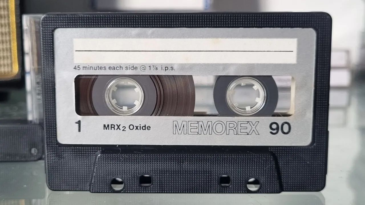 Fita cassete Memorex MRX2 Oxide 90 (1974 Made in USA) - Foto 2