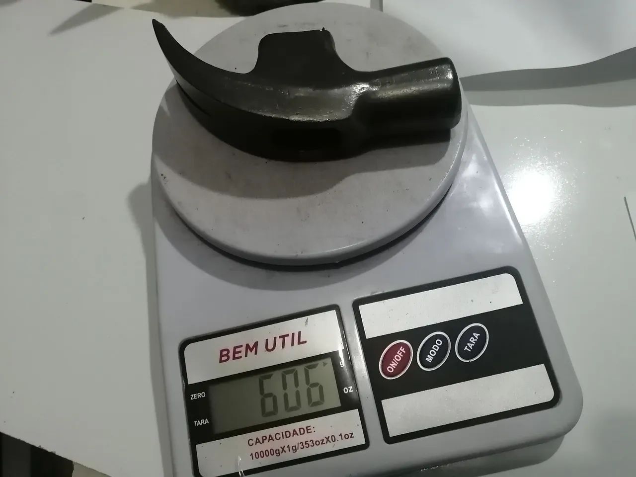 Martelo tramontina antigo grande! - Foto 3