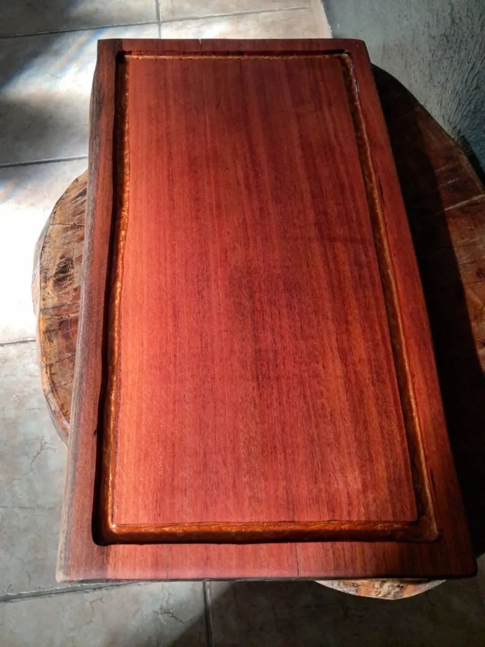 Tábua de Corte Grande Artesanal - Churrasco Gourmet - Foto 3