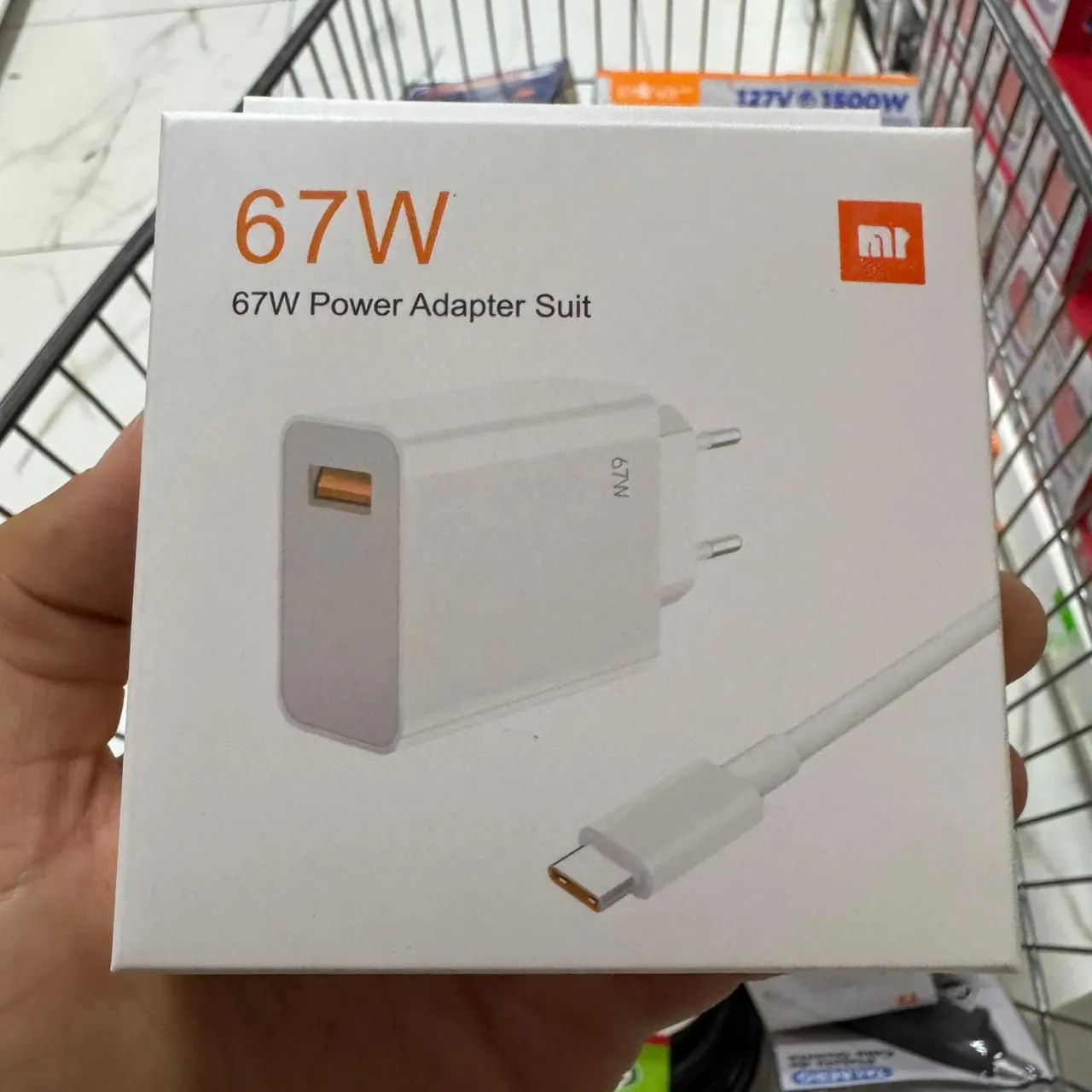 Carregador turbo xiaomi 