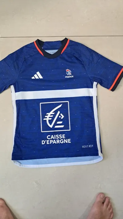 Camisa de treino oficial da França infantil