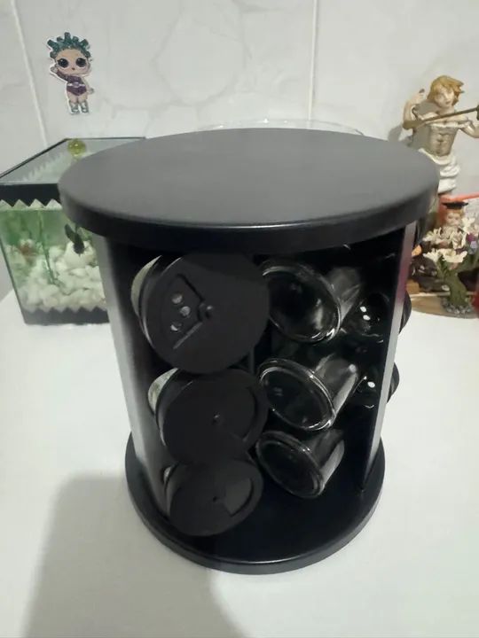 Porta temperos giratório