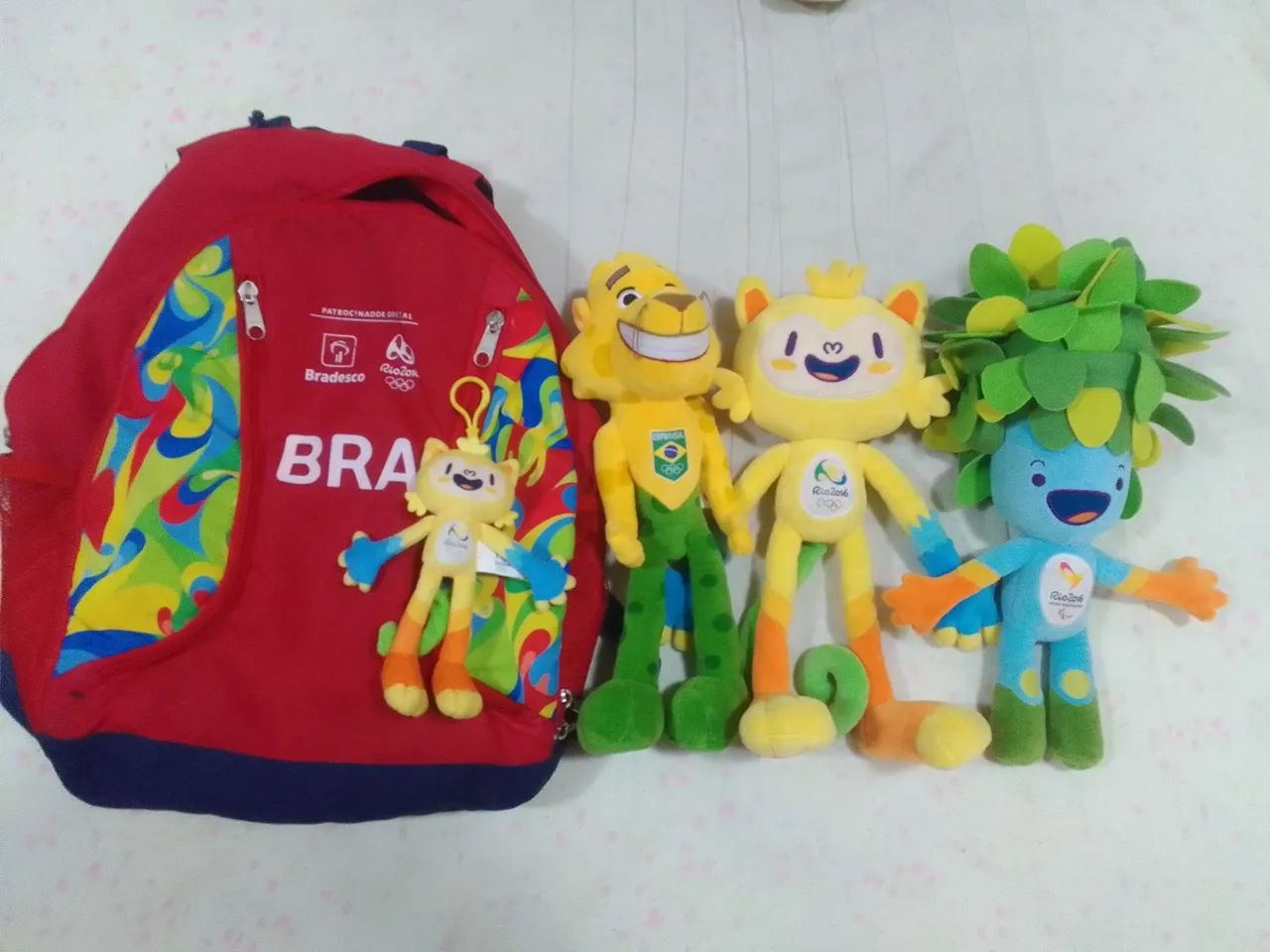 Mascotes Olímpicos Rio 2016.