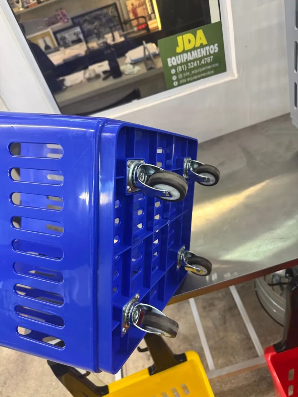Carrinho cesta para compras - supermercados, padarias  - Foto 5