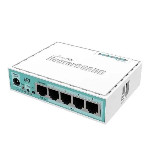 Roteador Mikrotik RouterBOARD hEX