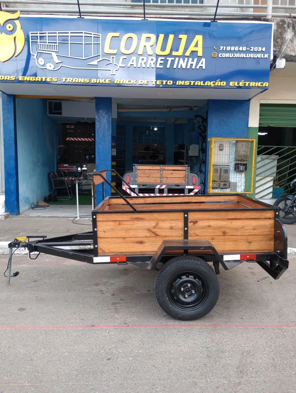 Venda e aluguel de carretinha Peças para carros, vans e