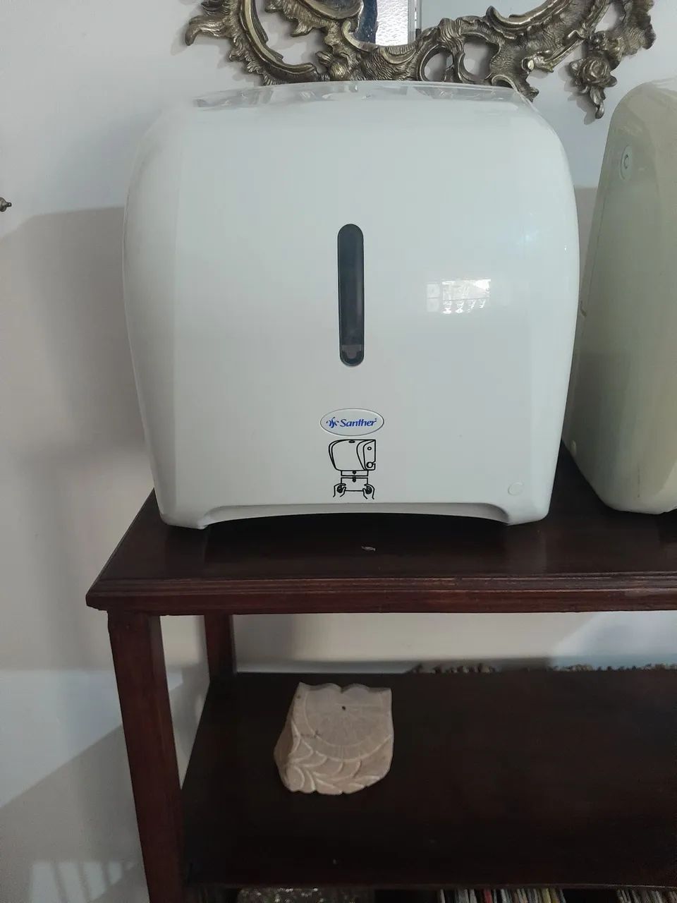 Par Dispenser de papel toalha rolo industrial  - Foto 2