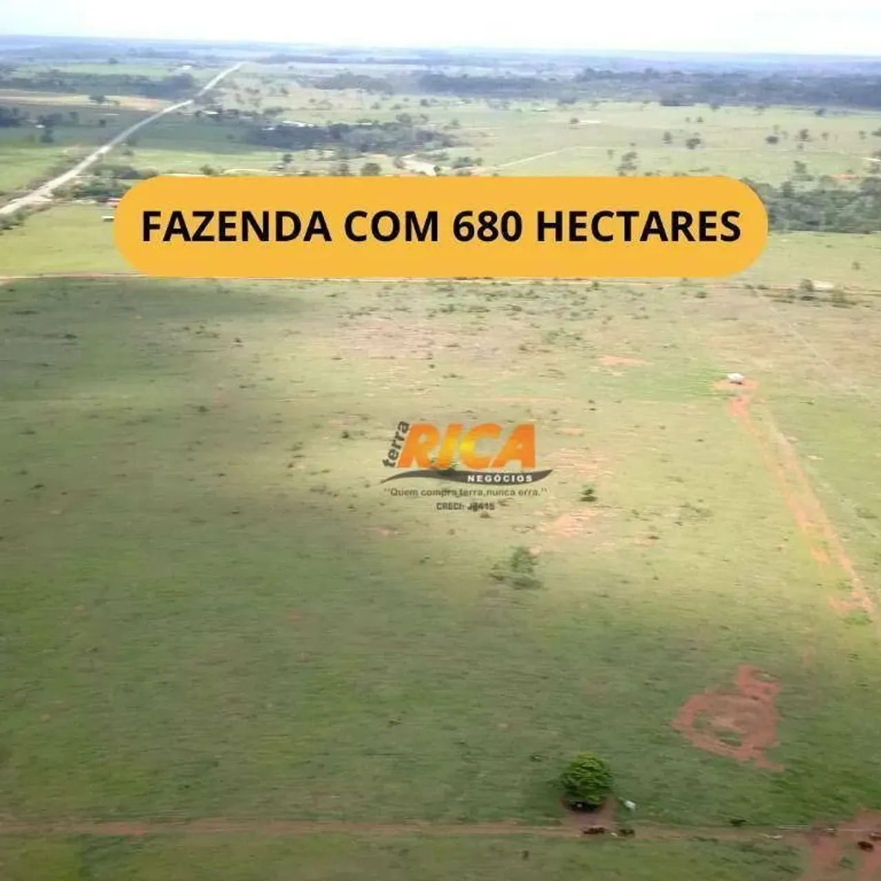 Vende-se Excelente Fazenda no Distrito de Extrema - Porto Velho/RO