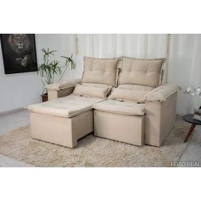 Sofá moderno e confortável para sua sala 1,80m !! L338m