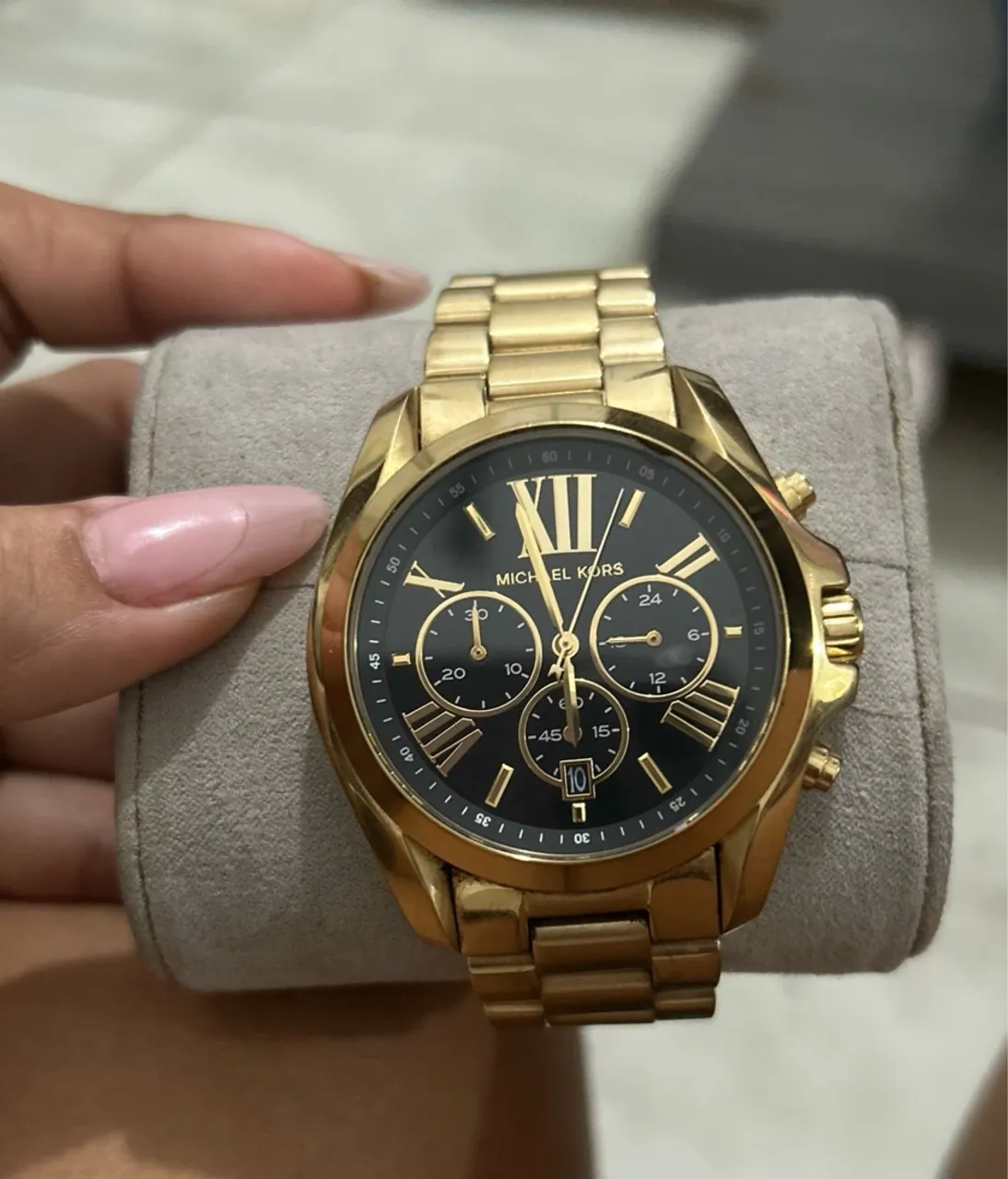 Relógio Michael Kors Masculino Dourado
