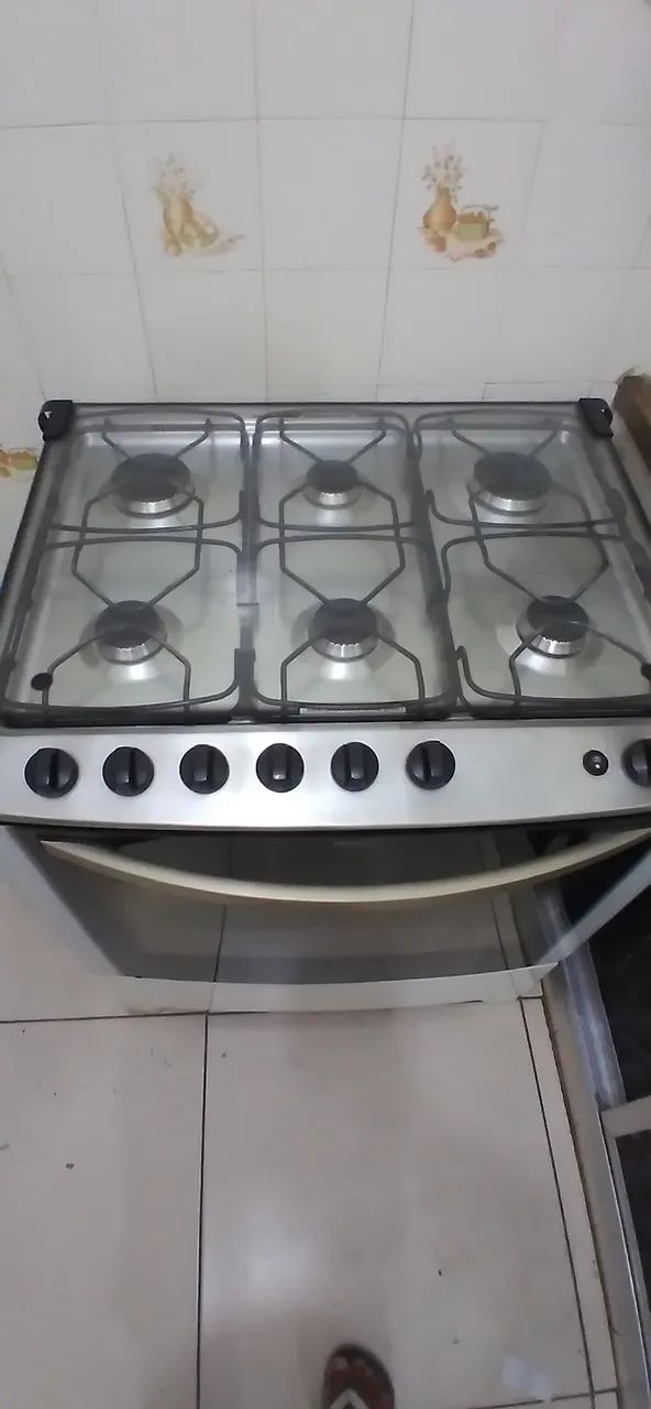 Fogão Electrolux - 6 bocas (Branco) - Foto 3
