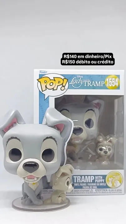 Funko Pop! Lady and the Tramp - Tramp with Puppy