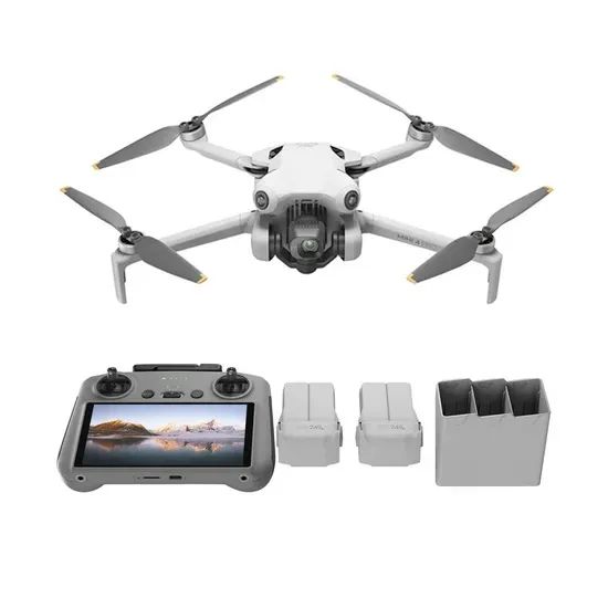 Drone DJI Mini 4 Pro Fly More Combo (com tela) 4k  Novo Lacrado