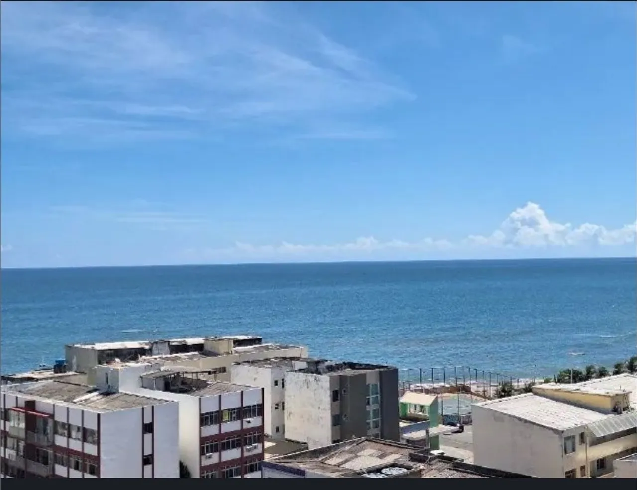 Apartamento novo vista mar