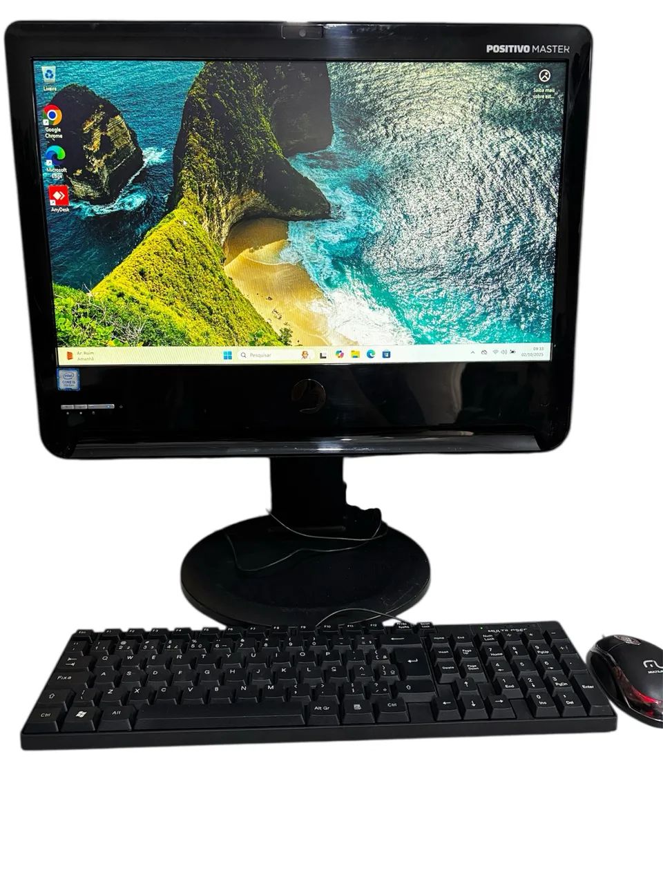 Computador All in one Positivo Master i5 7ger 8GB DDR4 c/ SSD
