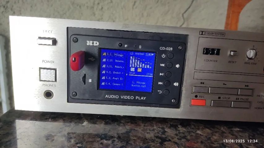 Tape Deck Polyvox 650D - Tela Adaptada  - Foto 3