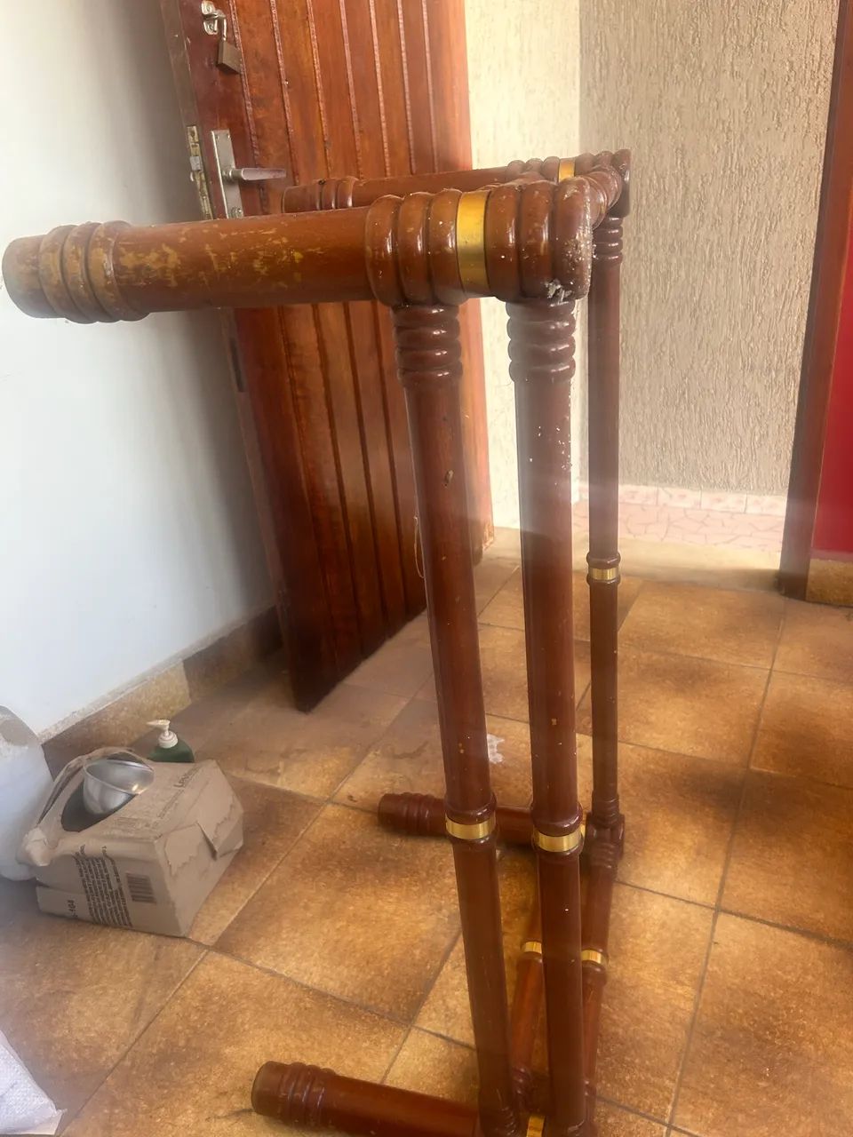 Base para mesa de centro em madeira maciça  - Foto 5