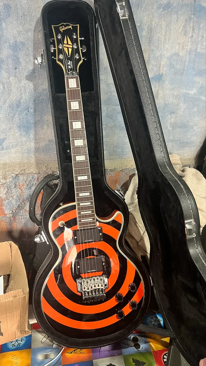 ギター Epiphone Zakk Wylde Les Paul Custom guitarra zakk wylde epiphone