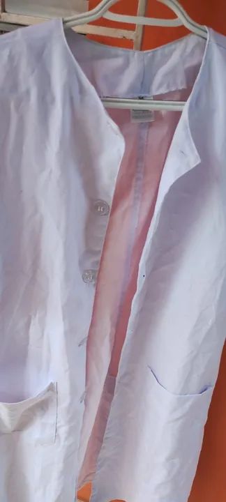 Jaleco Branco para professor ou profissional da saúde - Foto 3