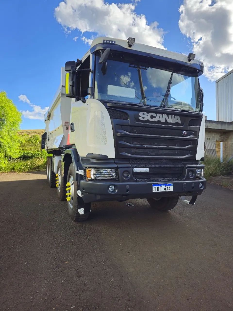 Scania G440 8x4 2017 caçamba  - Foto 3