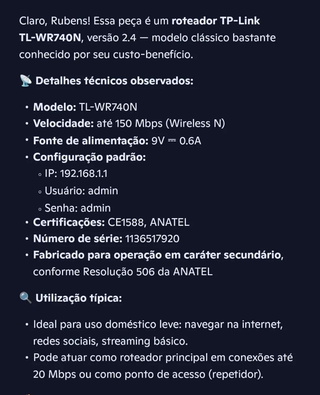 Roteador TP-Link Wireless - Foto 3