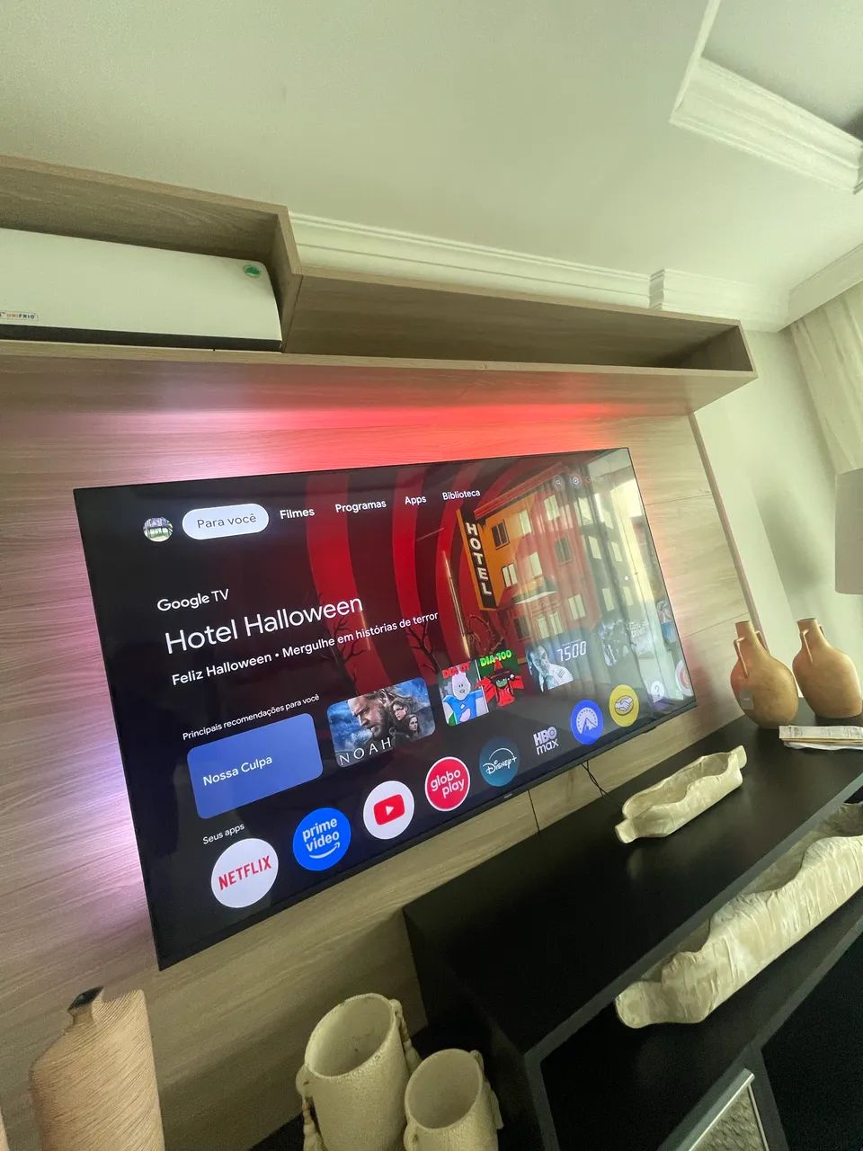 Televisão Philips 75 polegadas 