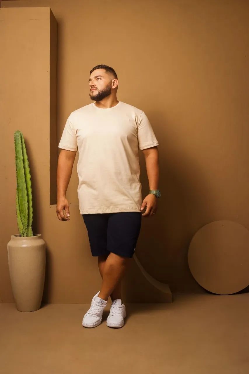 Camiseta masculina Plus G1 ou G3 - Foto 5